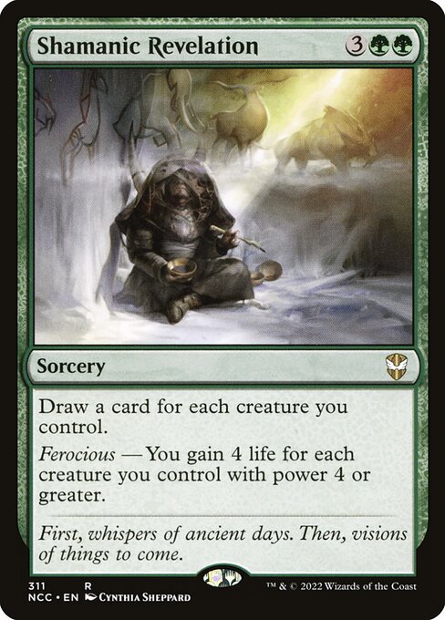 Shamanic Revelation (311) [New Capenna Commander]