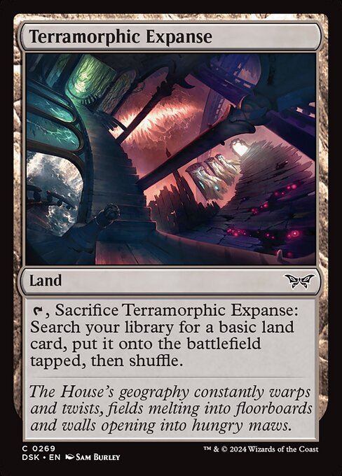 Terramorphic Expanse (269) [Duskmourn: House of Horror]