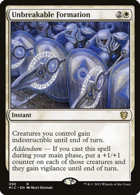 Unbreakable Formation (95) [Midnight Hunt Commander]