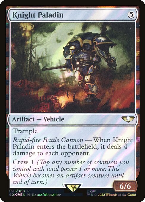 Knight Paladin (160★) [Warhammer 40,000 Commander]