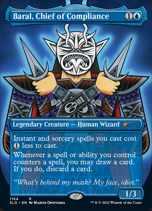 Baral, Chief of Compliance (1164) [Secret Lair Drop] [Borderless]