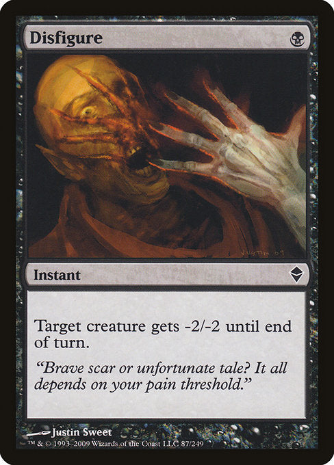 Disfigure (87) [Zendikar]