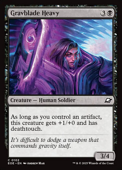 Gravblade Heavy (102) [Edge of Eternities]