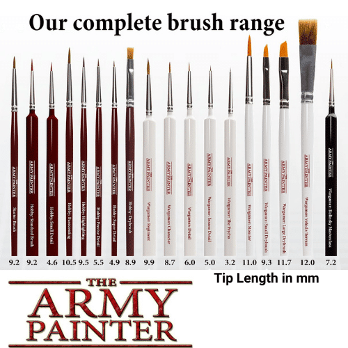 AP- CHARACTER WARGAMER PAINT BRUSH image 1