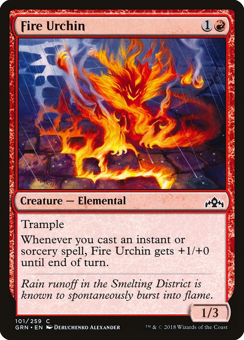 Fire Urchin (101) [Guilds of Ravnica]