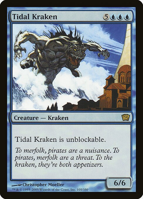 Tidal Kraken (105★) [Ninth Edition]