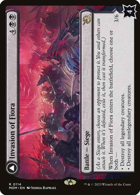 Invasion of Fiora // Marchesa, Resolute Monarch (114) [March of the Machine]