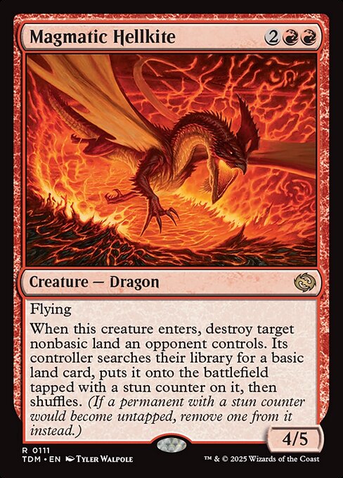 Magmatic Hellkite (111) [Tarkir: Dragonstorm]