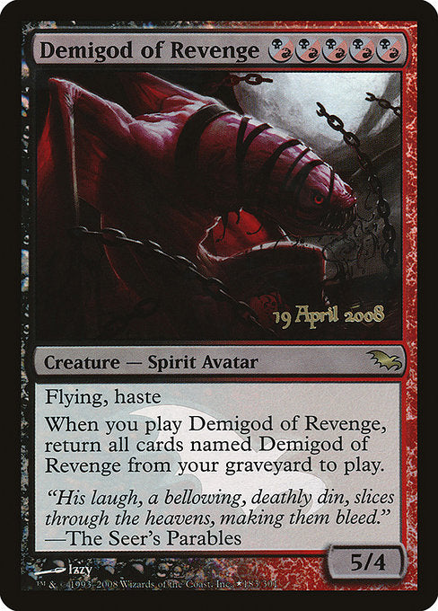 Demigod of Revenge (183★) [Shadowmoor Promos]