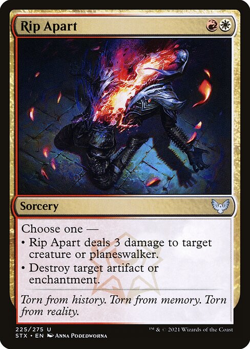 Rip Apart (225) [Strixhaven: School of Mages]