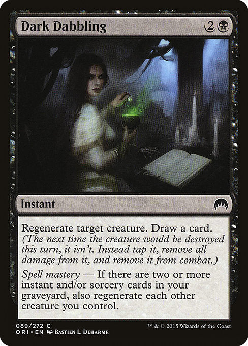 Dark Dabbling (89) [Magic Origins]