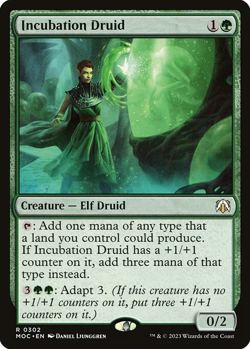 Incubation Druid (302) [March of the Machine Commander]