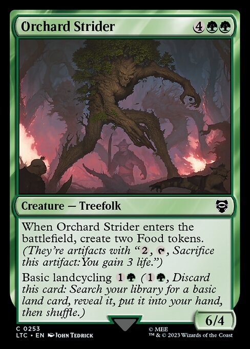 Orchard Strider (253) [Tales of Middle-earth Commander]