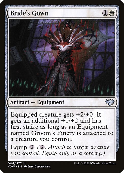 Bride's Gown (4) [Innistrad: Crimson Vow]