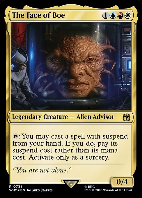 The Face of Boe (731) [Doctor Who]