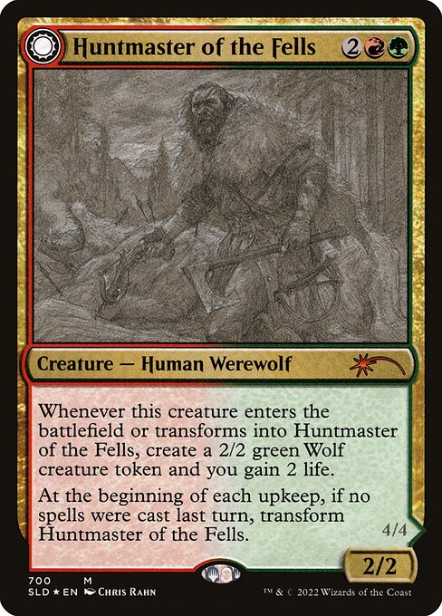 Huntmaster of the Fells // Ravager of the Fells (700) [Secret Lair Drop]