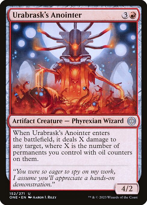 Urabrask's Anointer (152) [Phyrexia: All Will Be One]