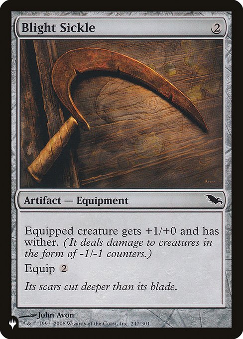 Blight Sickle (SHM-247) [The List]