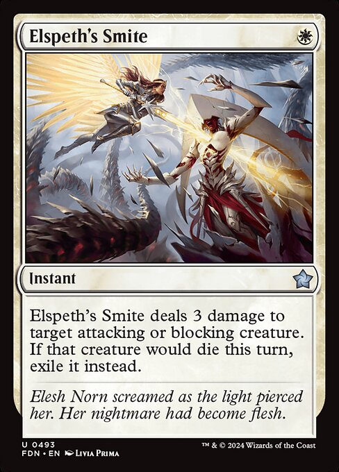 Elspeth's Smite (493) [Foundations]