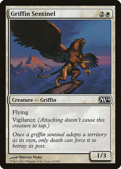 Griffin Sentinel (20) [Magic 2014]