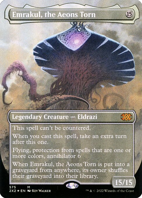 Emrakul, the Aeons Torn (575) [Double Masters 2022] [Borderless]
