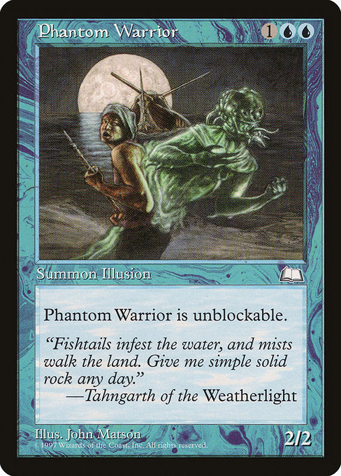Phantom Warrior (48) [Weatherlight]