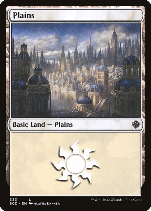 Plains (333) [Starter Commander Decks]