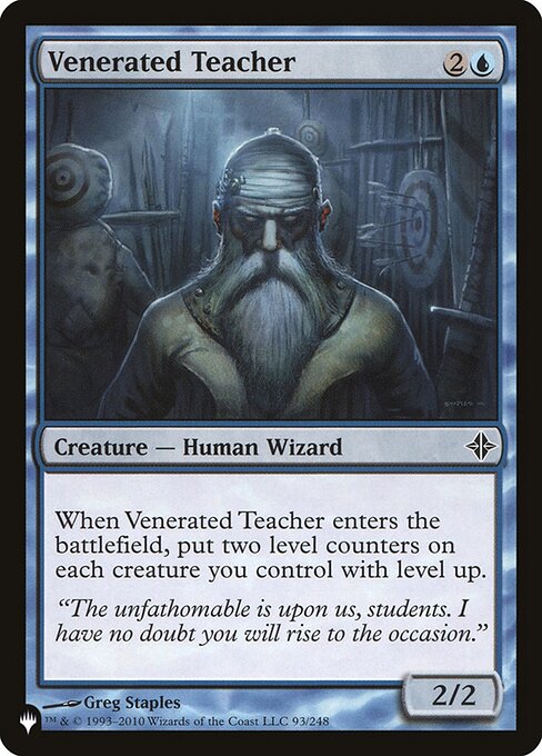 Venerated Teacher (ROE-93) [The List]