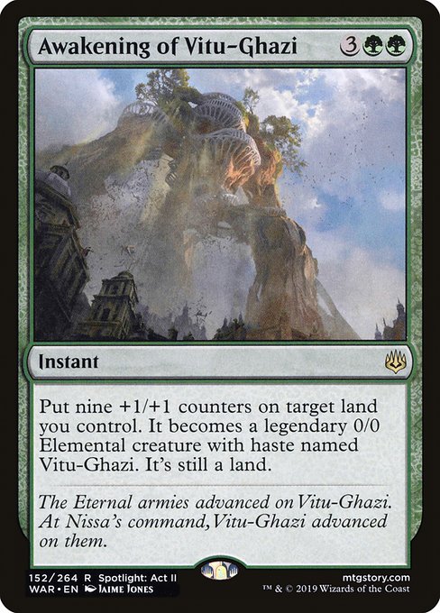 Awakening of Vitu-Ghazi (152) [War of the Spark]