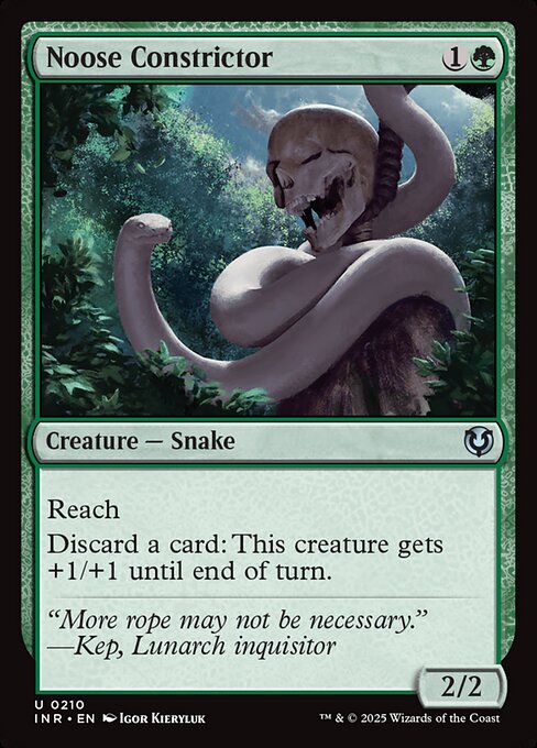 Noose Constrictor (210) [Innistrad Remastered]