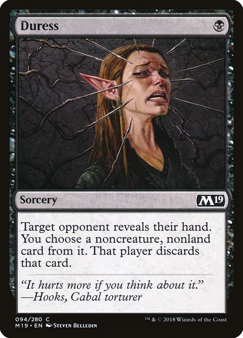 Duress (94) [Core Set 2019]