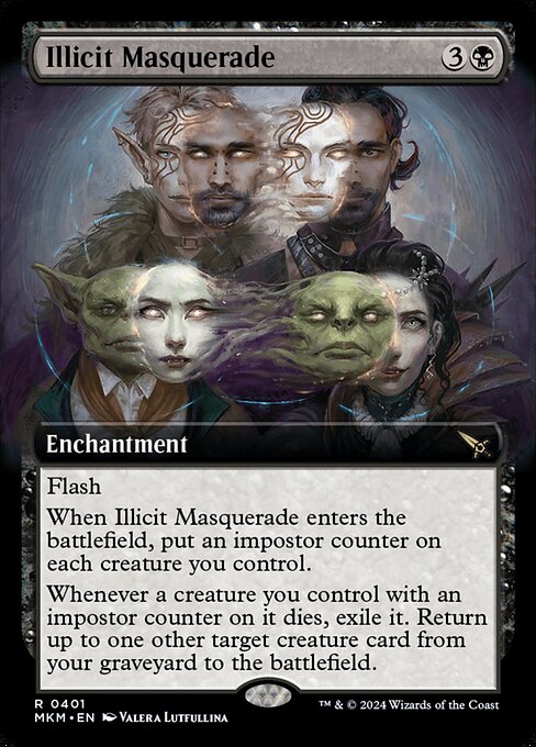 Illicit Masquerade (401) [Murders at Karlov Manor] [Extended Art]