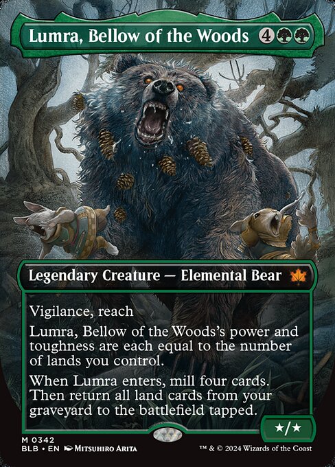 Lumra, Bellow of the Woods (342) [Bloomburrow]