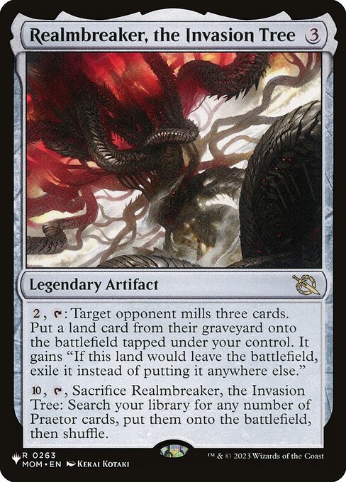 Realmbreaker, the Invasion Tree (MOM-263) [The List]
