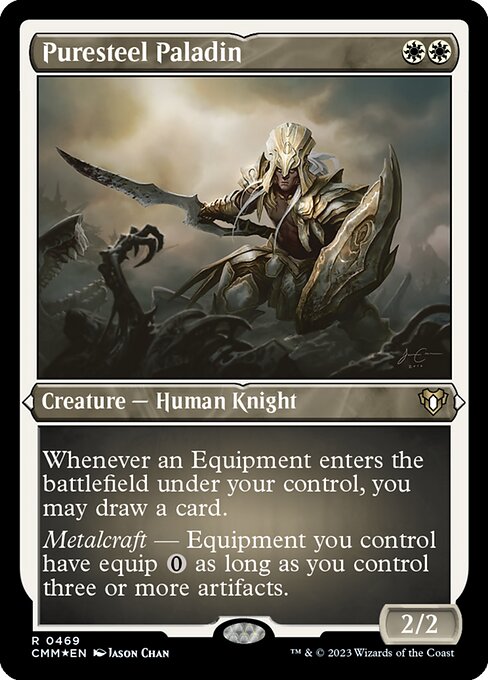 Puresteel Paladin (469) [Commander Masters]