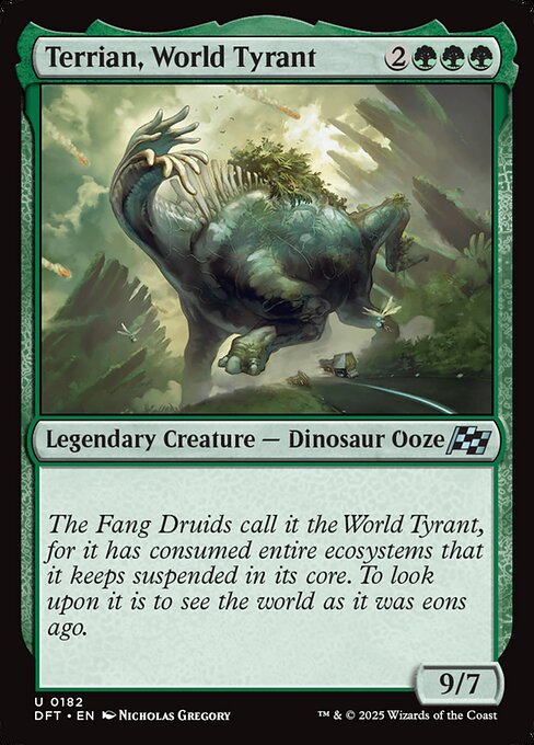 Terrian, World Tyrant (182) [Aetherdrift]