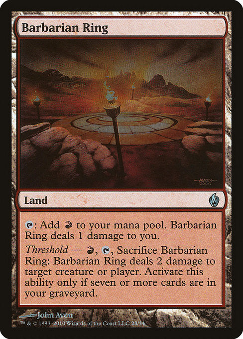 Barbarian Ring (28) [Premium Deck Series: Fire and Lightning]