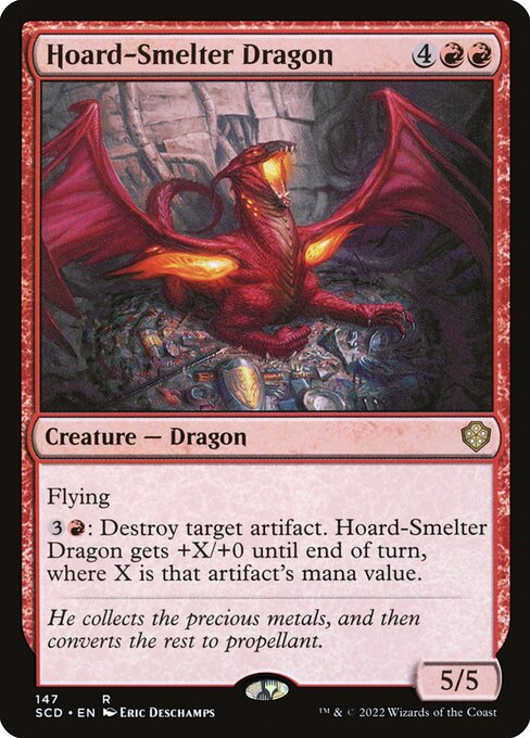 Hoard-Smelter Dragon (147) [Starter Commander Decks]