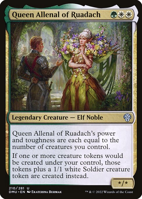 Queen Allenal of Ruadach (210) [Dominaria United]