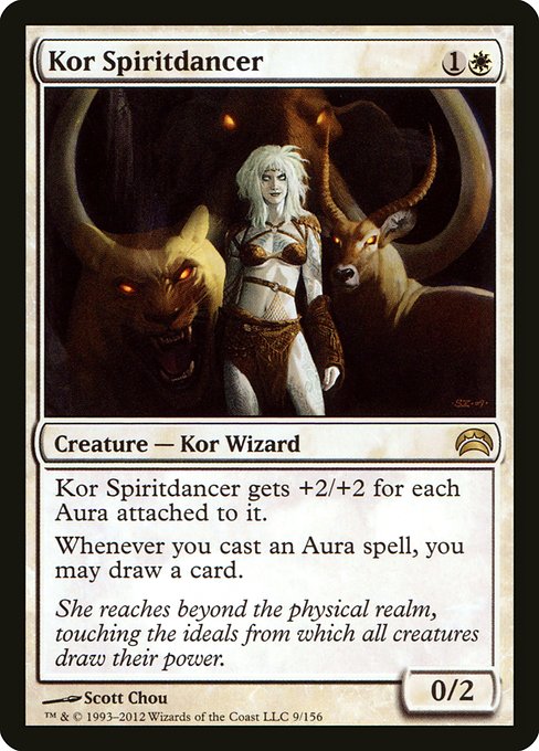 Kor Spiritdancer (9) [Planechase 2012]