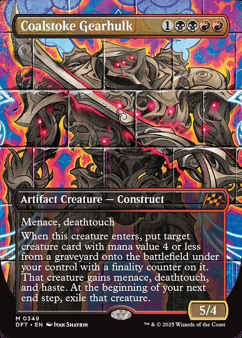 Coalstoke Gearhulk (349) [Aetherdrift]