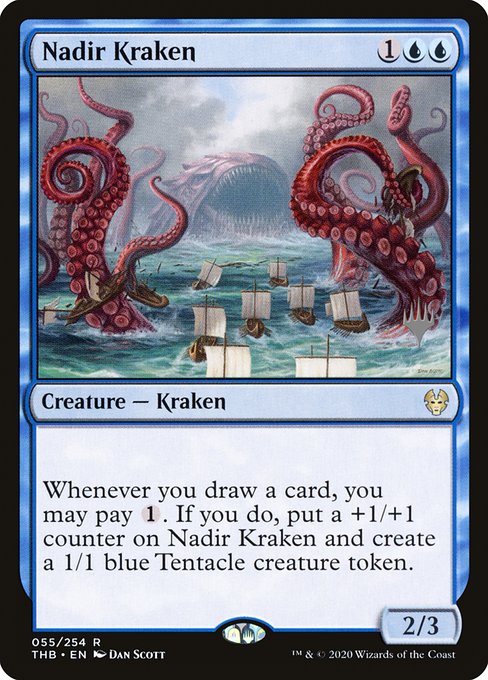 Nadir Kraken (55p) [Theros Beyond Death Promos]