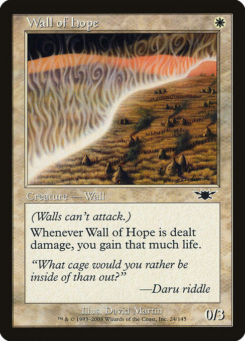 Wall of Hope (24) [Legions]
