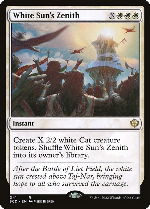 White Sun's Zenith (41) [Starter Commander Decks]