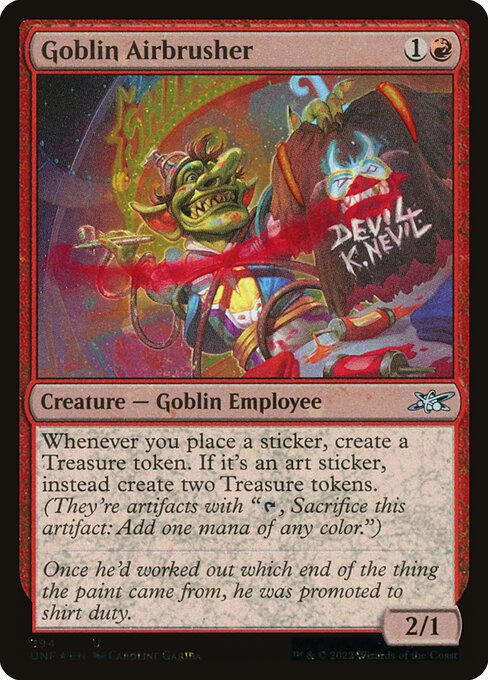 Goblin Airbrusher (394) [Unfinity]