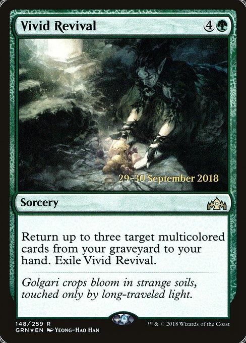 Vivid Revival (148s) [Guilds of Ravnica Promos]