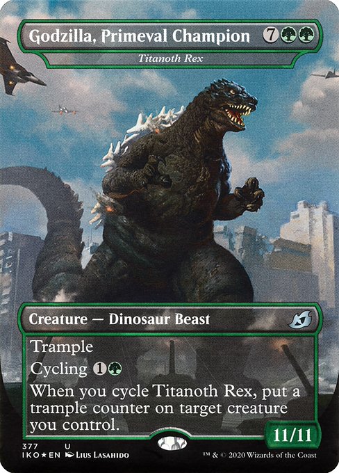 Titanoth Rex (377) [Ikoria: Lair of Behemoths] [Borderless]