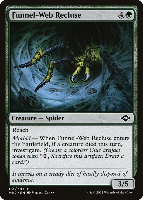 Funnel-Web Recluse (161) [Modern Horizons 2]