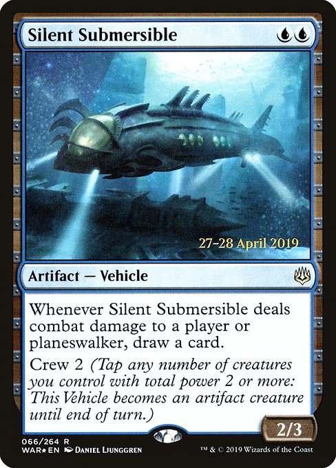 Silent Submersible (66s) [War of the Spark Promos]