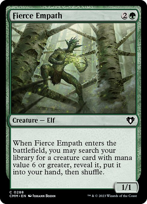 Fierce Empath (288) [Commander Masters]